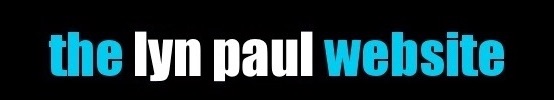 Lyn Paul website banner.